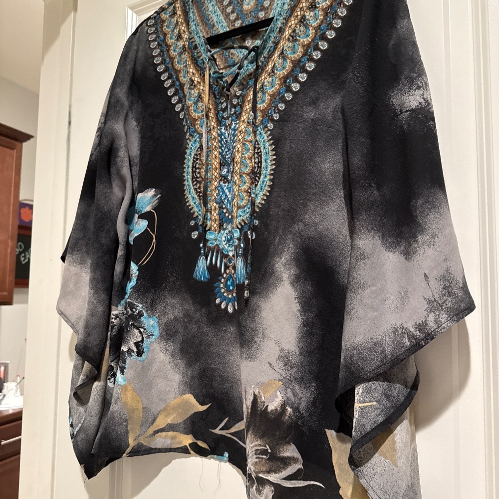 Bat Wing Sleeve Blouse